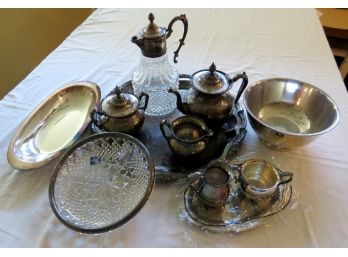 Mixed Silver Plate Lot