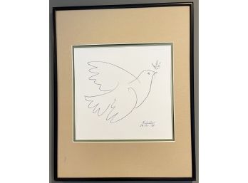 Picasso Print Framed & Matted (2 Of 3)