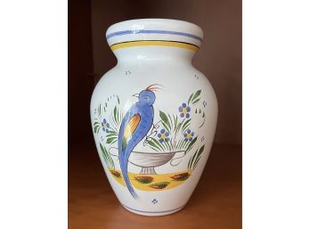 Vintage H B Henriot Signed Hand Made French Pottery Vase
