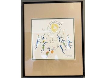 Picasso Print Framed & Matted (3 Of 3)