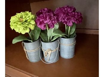 3 Decorative Flowers