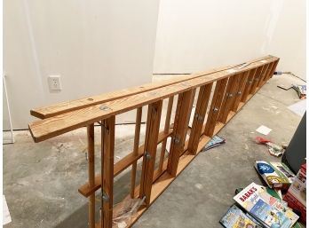 12 Ft Wooden Ladder