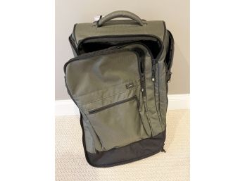 LL Bean Khaki Rolling Luggage Carry On Size (1 Of 2)