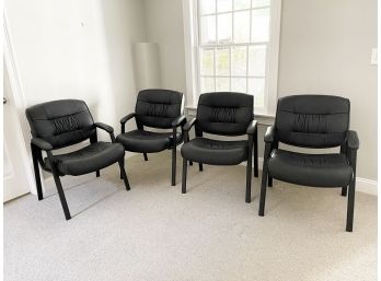 Black Conference Chairs (set Of 4)