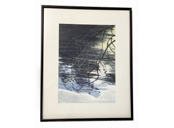 Rosalie Gagnon Spider Web Print Framed