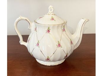 Sadler English Teapot With Floral Details