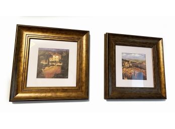 J Wiens Set Of 2 Tuscan Framed Prints