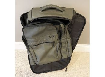 LL Bean Khaki Rolling Luggage Carry On Size (2 Of 2)