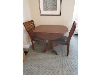 Ashley Furniture Drop Leaf Table And 2 Chairs