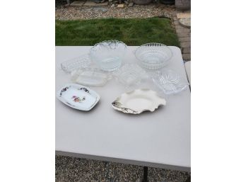 Small Platters  And Candy Dishes