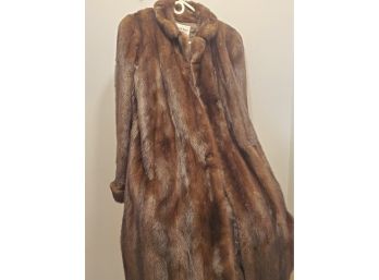 Fur Coat Mink Size Medium