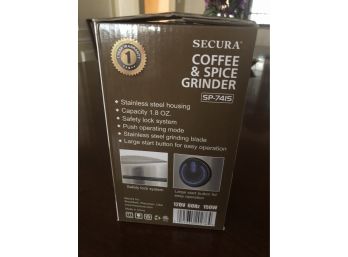 Secura Coffee And Spice Grinder