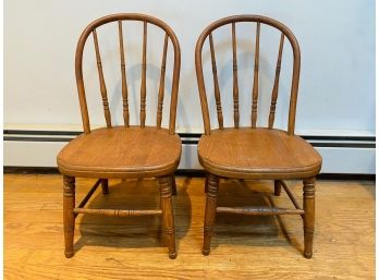 Vintage Child Chairs