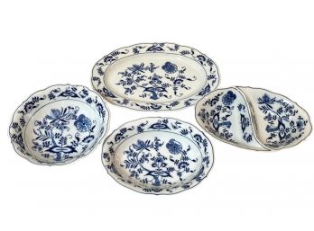 Blue Danube China Platters