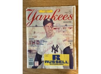 1985 Yankees Baseball Magazine