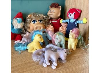 Toys - Miss Piggy, Cabbage Patch Critter, My Little Pony