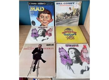 Record Albums Comedy Mad, Cheech & Chong, George Carlin