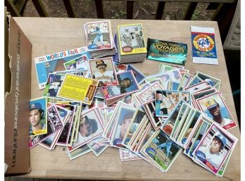 Lot Of Baseball Cards Plus Collectible Star Wars Cards.