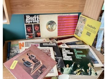 Lot Of Record Albums Mostly Folk