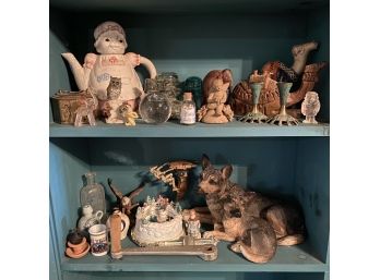 Lot Of Knick Knacks Figurines And More