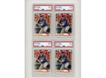 Lot Of 4 PSA Graded 9 Topps 2019 Pete Alonso (Rookie Cards)