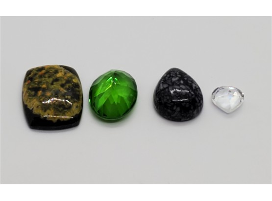 Loose Gems - Chartreuse Quartz, Eclipse, Mercury Mystic Topaz & Pinolith