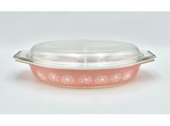 Vintage Pyrex Divided Dish - Daisy Pattery