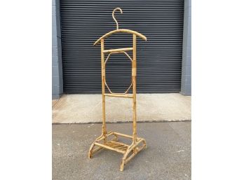 Vintage Bamboo Valet Stand