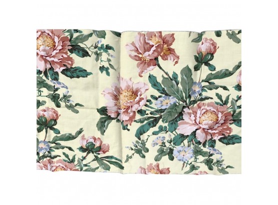Large Print Floral Upholstery  Fabric - Peony Print