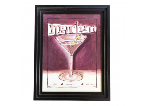 Martini  Bar Print - Made In Canada