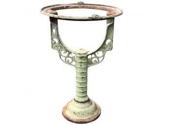 Cast Iron Planter / Stand From The Early 1900s