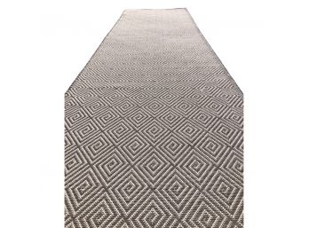Chunk Of Designer Rug Needs To Be Bound - 33 Inches By 125 Invhes Long