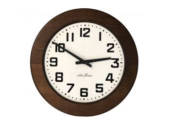 Seth Thomas Wooden Clock - Made In CT