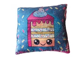 Kid Pillow That Has Two Different Designs ( One Pillow Two Designs)