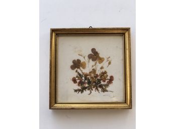 Mini Pressed Flower Framed Art - Handmade In Tyrol Austria