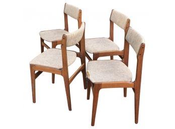 Four Vintage Chairs - Wooden