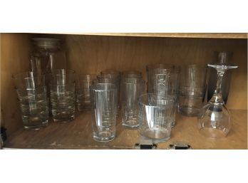 Glass Cups Lot