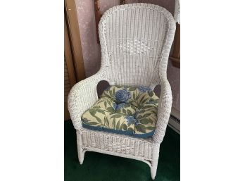 Single Wicker Chair