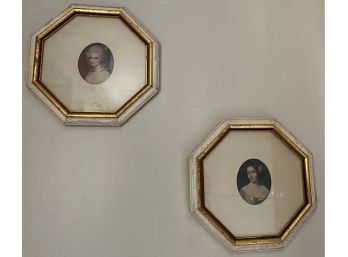 Two Framed Portraits
