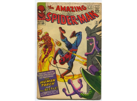 Amazing Spider-Man #21, Marvel Comics 1965 Silver Age