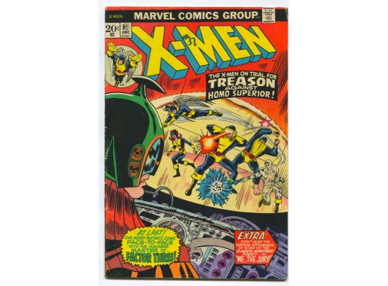 X-Men #85, Marvel Comics 1973  'We The Jury'