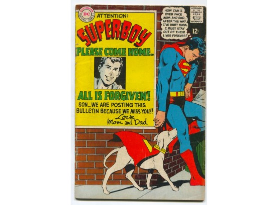 Superboy #146, DC Comics 1968 Silver Age
