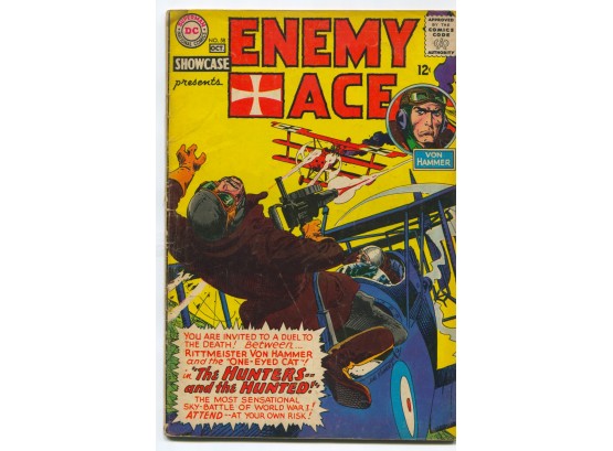 Showcase #58, DC Comics 1965  Enemy Ace Silver Age