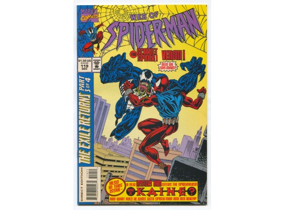 Web Of Spider-Man #119, Marvel Comics 1994