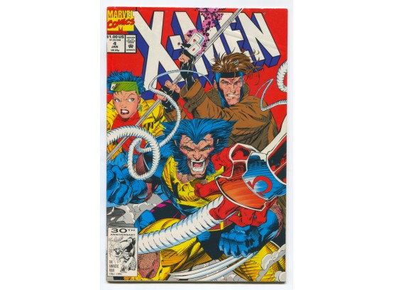 X-men #4, Marvel Comics 1992  First Appearance Of Omega Red