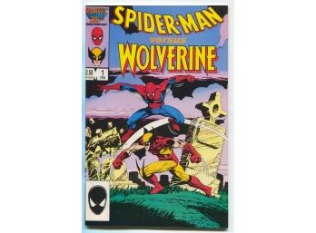 Spider-Man Versus Wolverine #1, Marvel Comics 1986