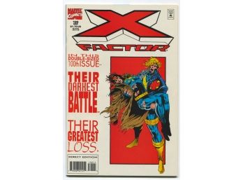 X-Factor #100, Marvel Comics 1994, White Background Variant Cover