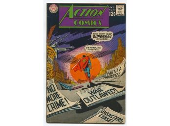 Action Comics #368, DC Comics 1968 Silver Age