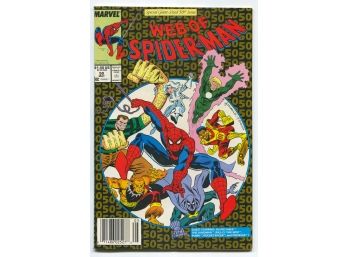 Web Of Spider-man #50, Marvel Comics 1989 - Giant Size Issue