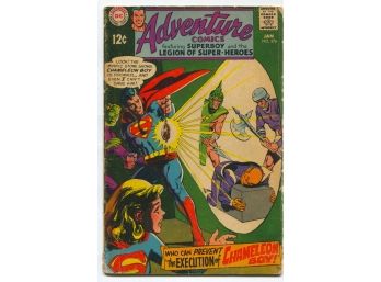 Adventure Comics #376, DC Comics 1969 Silver Age